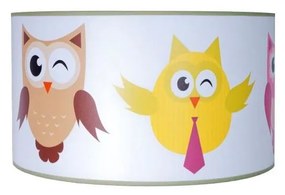 Plafon dziecięcy OWLS 2xE27/60W/230V