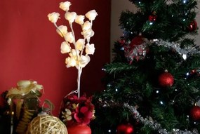 Dekoracja świetlna - Dekoracyjna róża - 16 LED, 45 cm