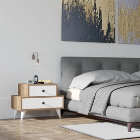 Stolik nocny Mise White