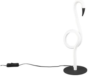 Biała lampa stołowa LED (wysokość 35 cm) Ingo – Trio