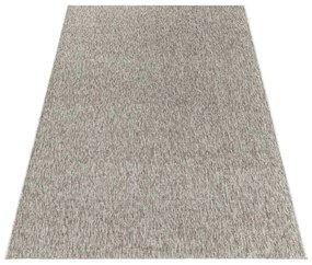 Dywan jednobarwny na filcu beżowy 60 cm x 100 cm