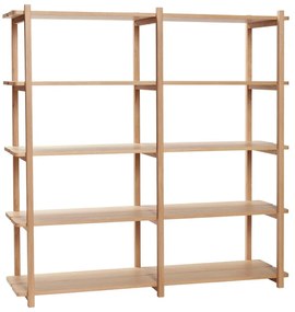 Regał z drewna dębowego 150x150 cm Mason – Hübsch