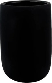 Czarna ceramiczna szczotka do WC Lotus – Mette Ditmer Denmark