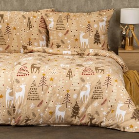 4Home Pościel flanelowa Festive, 140 x 200 cm, 70 x 90 cm, 140 x 200 cm, 70 x 90 cm
