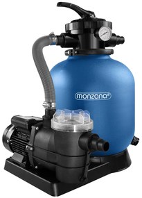 Monzana Filtr piaskowy do basenu AQUA 9 960 l/h, niebieska