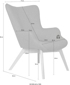 Zielony fotel Niko – Ropez