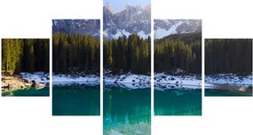 Obraz - Jezioro Karersee (125x70 cm)