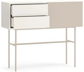 Beżowo-kremowa konsola 35x110 cm Nube – Teulat