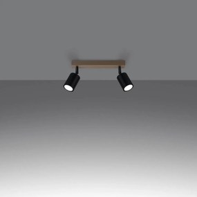 Listwa oświetleniowa VERDO 2 czarna SOLLUX  LIGHTING