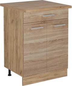 Szafka dolna do kuchni sonoma 60x60x81.6 r-line