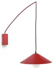 Czerwony kinkiet ø 35 cm Kally – Kave Home