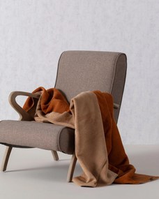 Koc Cosy Home 150x200cm Cognac&amp;Beige