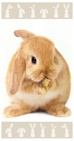Ręcznik kąpielowy Bunny brown, 70 x 140 cm