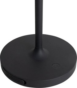 Zestaw 2 nowoczesnych lamp stołowych akumulatorowych białych - Maloi