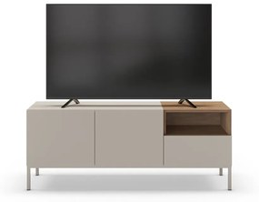 Kremowa szafka pod TV 140x55 cm Cailin – Marckeric