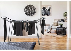 Leifheit Suszarka do ubrań  Pegasus 150 Solid Slim Black 81690
