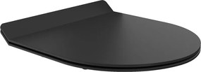 Mexen deska wolnoopadająca slim, duroplast, czarna mat - 39010185