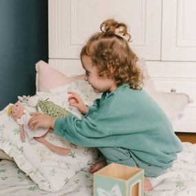 Bawełniany komplet kołdry i poduszki do łóżeczka z wypełnieniem FAIRYLAND, rozm. M