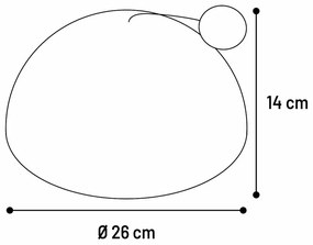 Flamingo Veda Drapak dla kotów, 26 x 14 x 26 cm