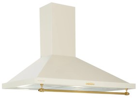 Klarstein Montblanc 599.2m³/h 90cm Okap Retro Krem