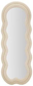 Lustro ścienne w materiałowej ramie, 160 cm
