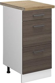 Szafka dolna do kuchni szlachetna szarość 40x60x81.6 r-line