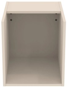 Kremowa niska wisząca szafka łazienkowa 40x44 cm i.Life B – Ideal Standard