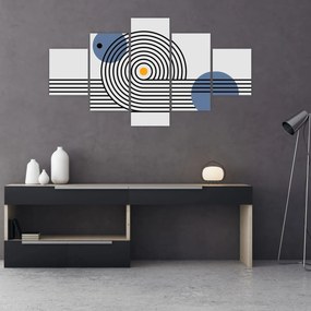 Obraz - Minimalistyczna abstrakcja N⁰1 (125x70 cm)