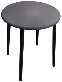 Taboret TRIX  AL11 szary podstawa czarna