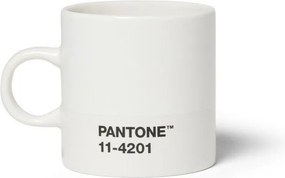 Biała ceramiczna filiżanka do espresso 120 ml Cloud Dancer - Pantone
