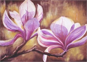 Obraz - Kwiaty magnolii (70x50 cm)