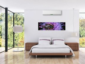 Obraz pszczoły na kwiatku (170x50 cm)