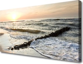 Obraz na płótnie Szum Morskich Fal
