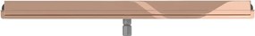 Mexen Flat Wall odpływ liniowy ścienny 2w1 120 cm, różowe złoto - 1630120