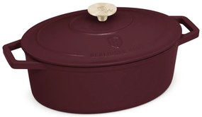 BerlingerHaus Żeliwna patelnia z pokrywką Leonardo 30 cm, 30 cm