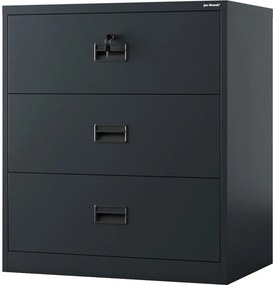 Szafka metalowa na kartoteki 90x60x102 cm Sara XL V3, kolor antracyt