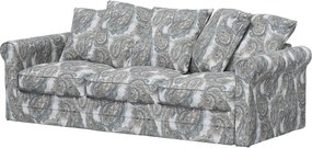 Pokrowiec na sekcję 3-osobową Grönlid, nierozkładaną kolor wielokolorowy tkanina strukturalna, wzorzysta