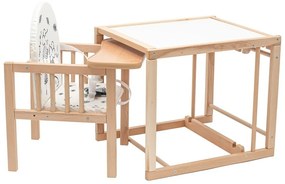 New Baby Drewniane krzesełko do karmienia dla dzieci Jerry