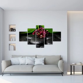 Obraz - Kamienie lawy (125x70 cm)