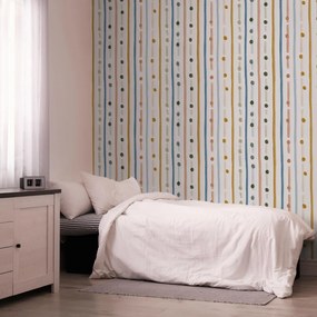 Fototapeta - Linie i kropki (196x136 cm)