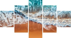 Obraz plaży morskiej (125x70 cm)
