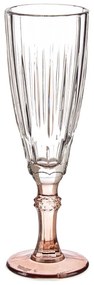 Kieliszek do szampana z kolorową nóżką, 170 ml, 6 sztuk