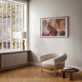 Plakat Wiosenna kompozycja 60x40 cm z ramą złotą z marginesem ARTGEIST B