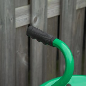 Outsunny wózek ogrodowy z regulowanym siedziskiem do 150 kg solidna konstrukcja praktyczny design | Aosom PL