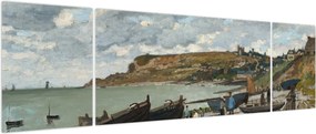 Obraz - Claude Monet, Sainte Adresse, reprodukcje (170x50 cm)