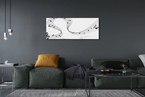 Fotoobraz na płótnie Symbol Muzycznej Harmonii