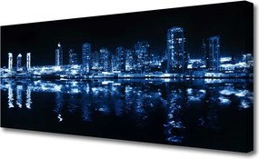 Duży obraz na płótnie Panorama Nowoczesnej Metropolii