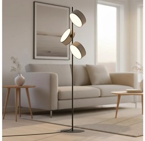 Lampa stojąca DRUMZ 3xE14/10W/230V szara