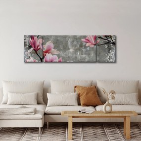 Obraz z kwiatami (170x50 cm)