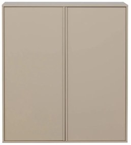 Kremowa szafa modułowa z litego drewna sosnowego 100x110 cm Daily – vtwonen